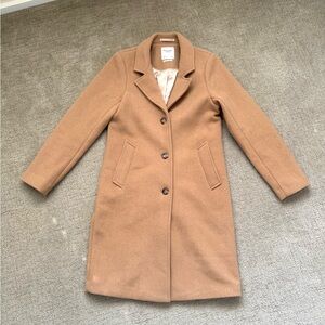 Abercrombie Wool-Blend Dad Coat